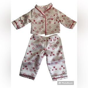 American girl doll satin pijama set